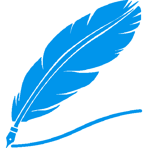 quill-drawing-a-line-blue